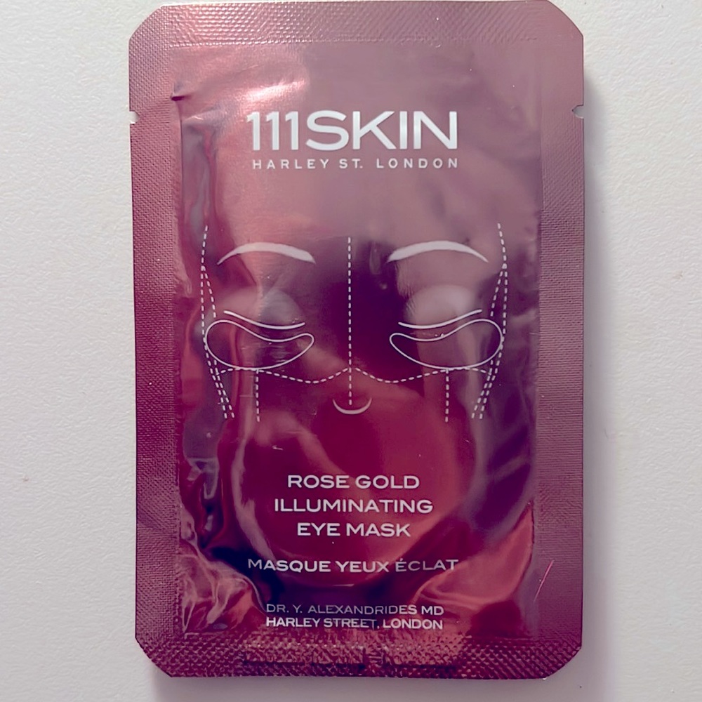 Rose Gold illuminating eye mask